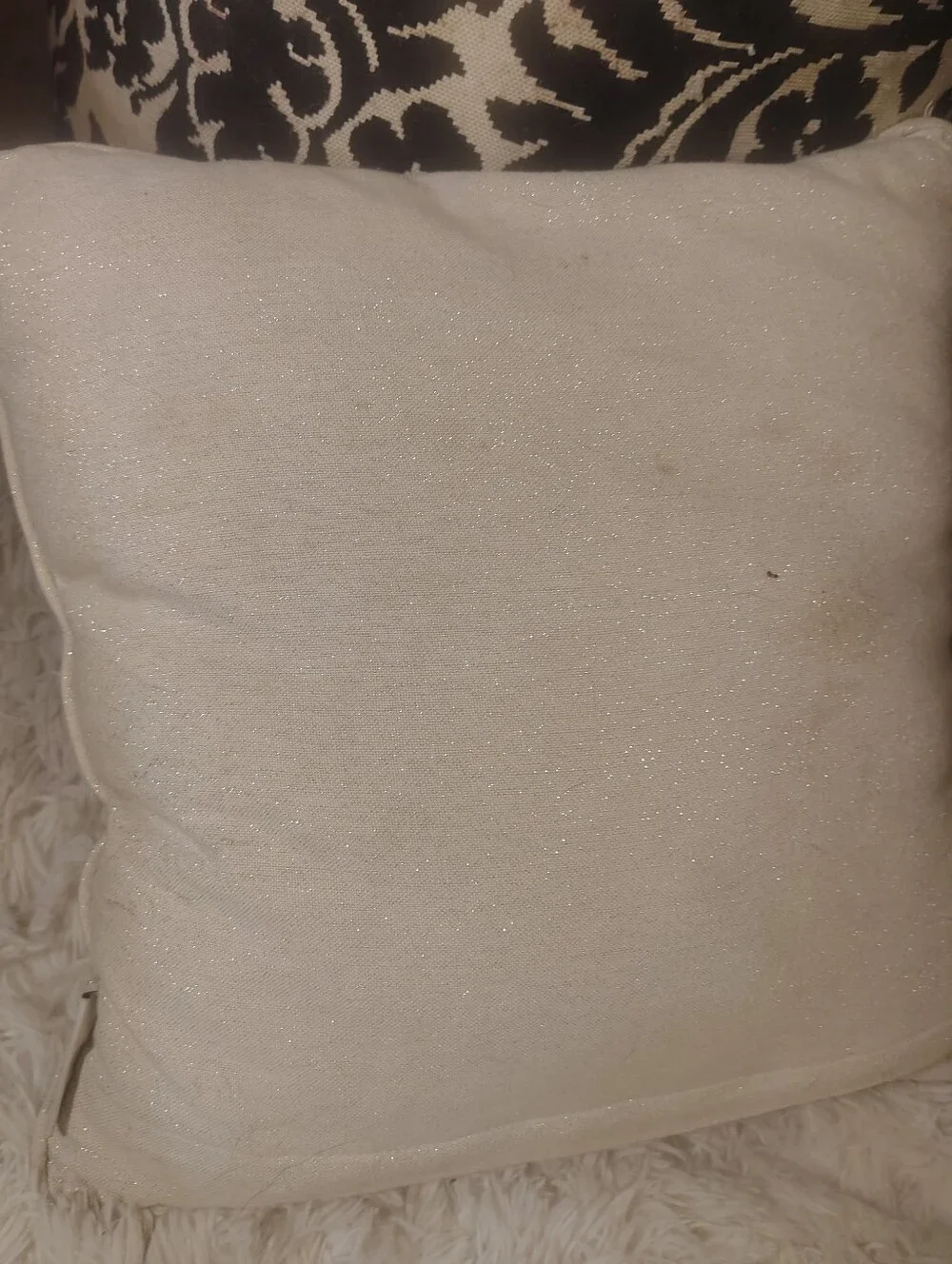 Gorgeous Primrose Vintage Beaded BUMBLE BEE Detail Throw Pillow 16